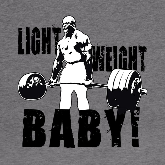 Light Weight Baby Ronnie Coleman by Visionary Canvas